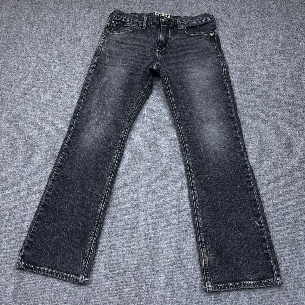 Ariat M7 Slim Onyx Straight Leg Jeans Mens 32x30 FITS 31x29 Ebony Black Workwear